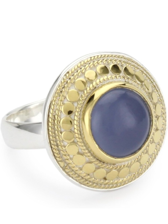 Anna Beck Jewelry - Anna Beck Chalcedony Disk Ring - Gili Ring - Worn Once - Size 6